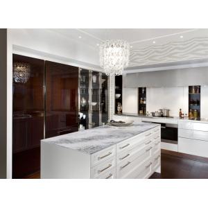 Engineering Artificial Quartz Stone Countertop Worktop With SGS Certification