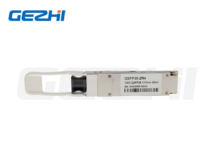 China High Compatible 100G QSFP28 ZR 1310nm 80Km Optical Transceiver Module wholesale