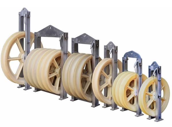 Quality Mc Nylon Transmission Line Stringing Tools Stringing Pulley 660mm Large Diameter for sale