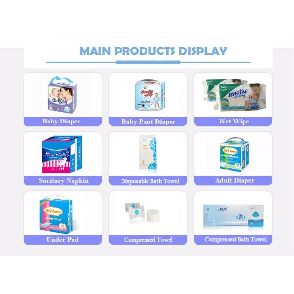 Female Adult Diapers Large Size , Non Woven Adult Disposable Nappies