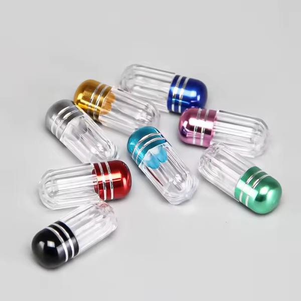 Clear Nutraceuticals Empty Pill Capsules In Oval Shape For Customized Design