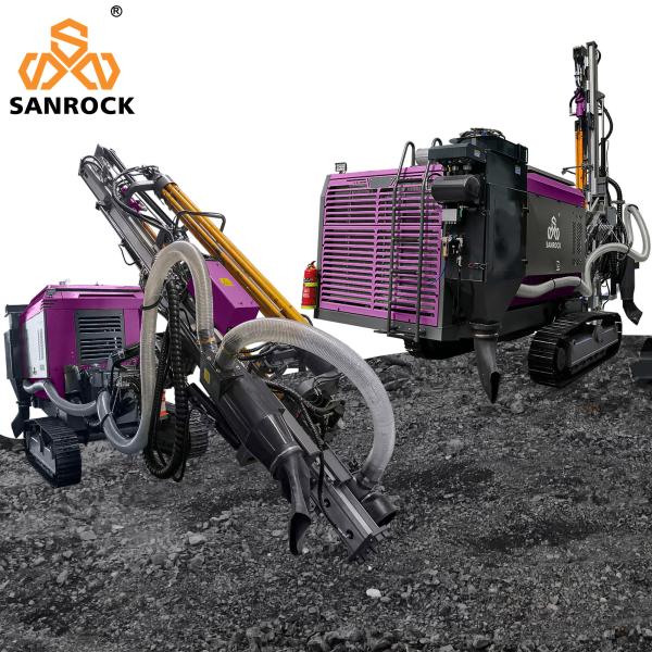 Hydraulic Drilling Rig Machine Automatic Integrated Mining Blast Hole DTH Drilling Rig