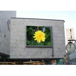 High Brightness Front Service LED Sign Full Color , Large P10 Outdoor LED Screen