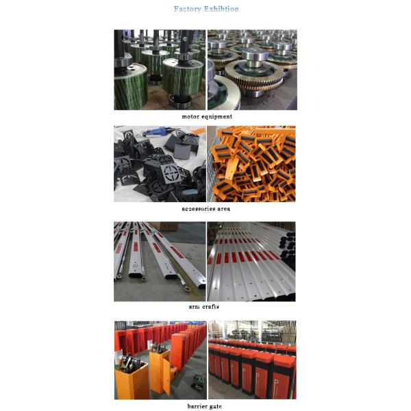 Car Stopper Vehicle Barrier Gate Max 100m Distance Remote Control