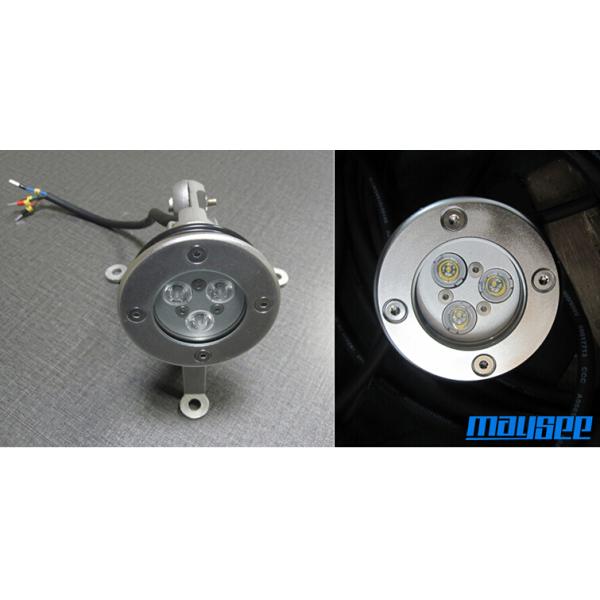 High Brightness Warm White Underwater Pond LED Lights 9w Waterproof