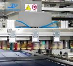 Safety Oriented Whole Layer Carton Palletizer 2-4 Layers/Min With Multiple