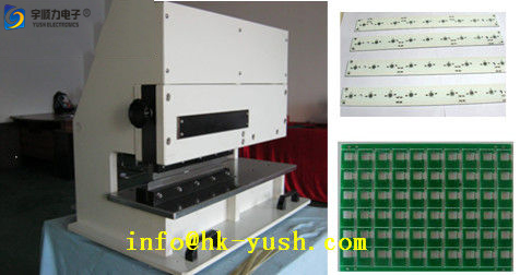 Pneumatic PCB Cutting Machine / Pcb Cutter Machine With High Speed Steel Blades