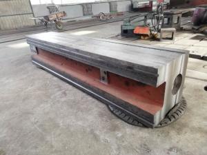China 600x400mm Oem HT250 Cast Iron Bed Plate Machines Measuring Hollow Type wholesale