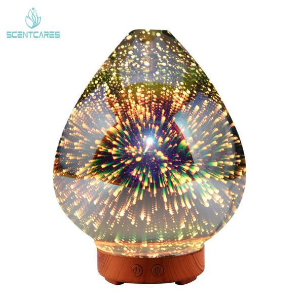 200ml 3D Glass Ultrasonic Aromatherapy Diffuser