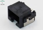 Offset / Seeking PCB 8P8C SMT RJ45 Connector With Brass Shielded REACH