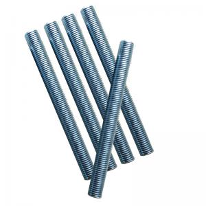 M8 Zinc Plated Blue DIN 975 Stainless Threaded Rod Anti Corrosion Full / Part Thread