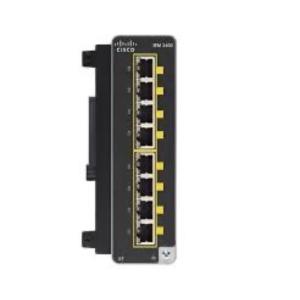China Industrial-Grade Cisco Module IEM-3400-8T= 8-Port Gigabit , Rugged Design , TSN Support wholesale