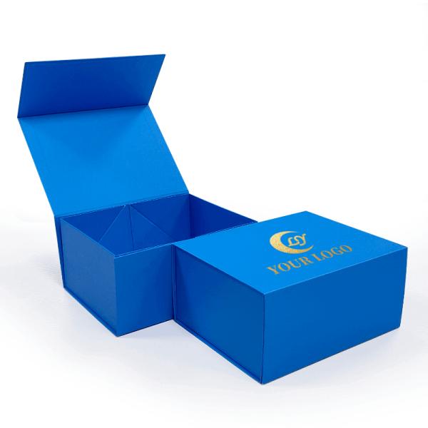 Collapsible Flat Pack Magnetic Gift Boxes Luxury Folding Box With Magnetic Closure