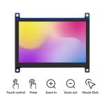 5 Inch HDMI Raspberry Pi Display 800x480 Capacitive Touch Screen Module 400 Cd