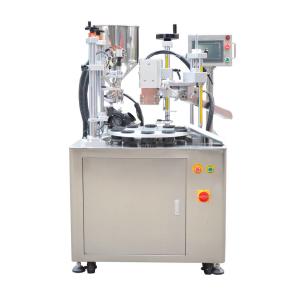 PLC Touch Screen Automatic Filling Capping Machine 60ml Filling Volume