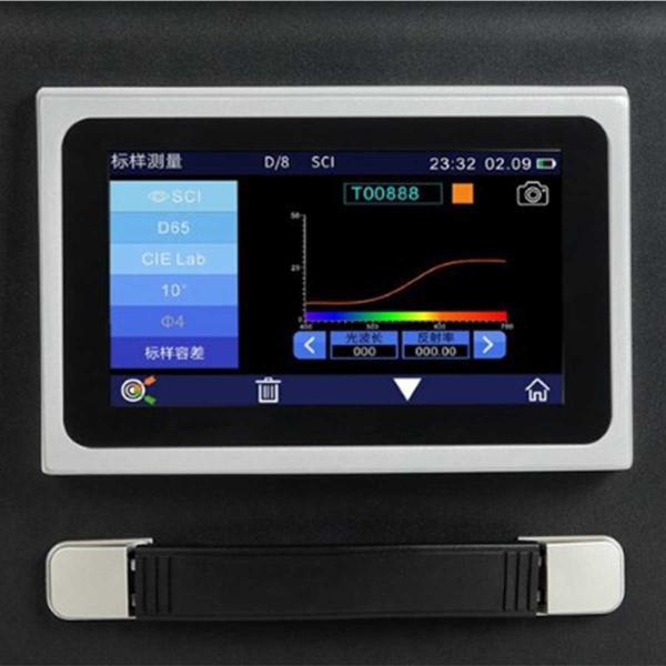 Desktop Portable Spectrophotometer Double 40 Array Sensor Touchscreen