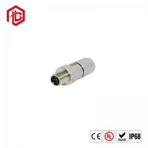 China M8 M16 M15 Electric Plug Waterproof 2 3 4 5 6 Pin M12 Cable Connector For LED Lighting Outdoor wholesale