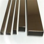 stainless steel decorative trim square edge tile trim U shape strip