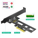 M.2 NGFF PCI-e nvme SSD to PCI Express 3.0 x4 Host Adapter Supports M.2 Key M