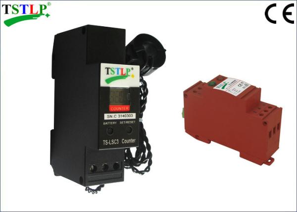 Quality Counting Function Lightning Surge Counter With 1m Long Twisted Pair for sale