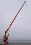 Jib crane is liquid petrochemical wharf project, this fixed hydraulic explosion-