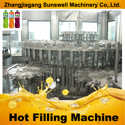 Fully Automatic 3- In -1 PET Juice Filling Machine