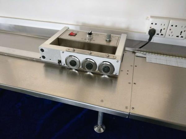 Quality LED T8 Tube PCB Depanelizer For LED PCB Separator With Six Circular Blades for sale
