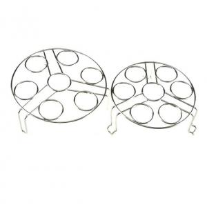 China Kitchen Stainless Steel Egg Steamer Rack For Cooker Pot 304 Grade Eco - Friendly wholesale