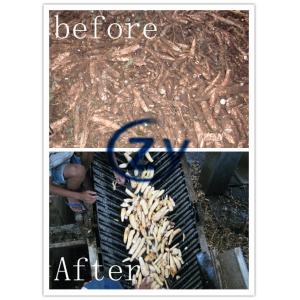 High Efficiency Rotary Drum Washer For Cassavas Sweet Potatoes