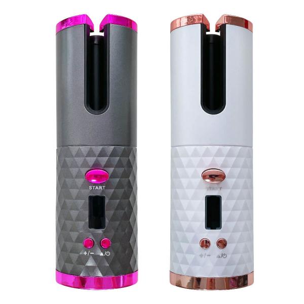 Quality 5000mAh Mini Cordless Hair Curling Roller With PTC Heating Hair Curling Tools for sale