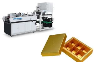 China Eco Friendly Shoe Box Making Machine PLC Programmable Controller wholesale