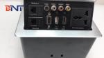 BNT table connection hub round corner spring pop up desk power data outlet