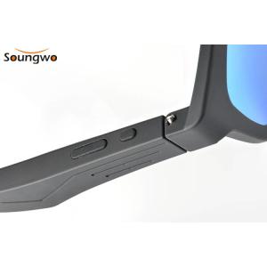 Noise Canceling Smart Bluetooth Sunglasses UV Protection With Speakers