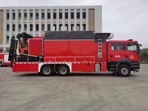 China BP200/DX 1200KG Red Fire Truck Pumper Fire Apparatus ZZ5356V524MF5 on sale