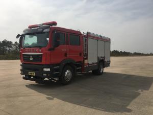 China 4500L Foam Fire Quick Response Fire Truck Modern Fire Truck 16350KG wholesale