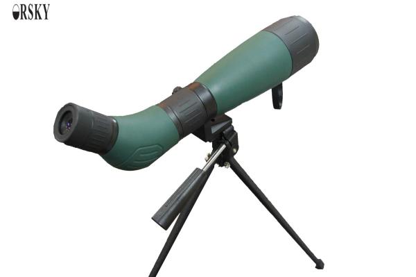 Quality Durable High Definition Long Range Angled Spotting Scope With Excellent Light Transmission for sale