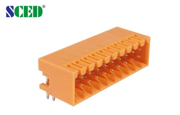 Pluggable Terminal Block Pitch 3.50mm Header Male Sockets 150V 8A 2*2P - 24*2P