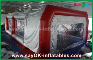 China Inflatable Garage Tent Waterproof Inflatable Air Tent PVC Spray Booth For Car Paint Spraying wholesale