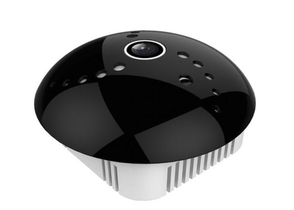 Quality Panoramic Wireless Wifi Home Security Cameras For Iphone / Mac / Android Video Recorder for sale