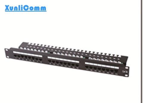 Quality UTP RJ45 Network Patch Board With Fire Self Extinguish High Impact Plastic for sale