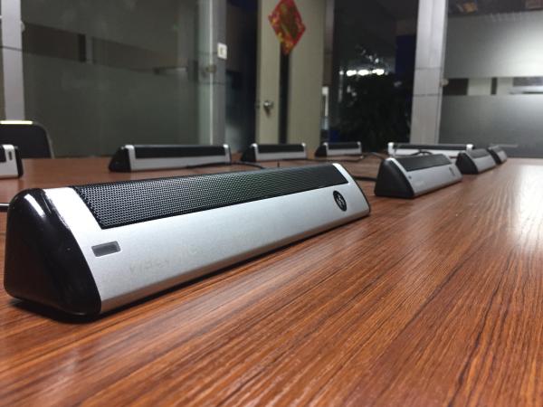 Head - Set Interface Conference Room Microphone Array , Boardroom Microphone