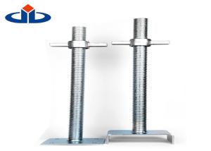 China Customized Adjustable Prop Jack And Hollow , Swivel Base Jack Scaffolding wholesale