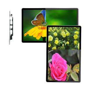 China wall mounted UHD 4K 55&quot; inch wireless WIFI network Android player LCD display for commercial AD POP signage totem wholesale