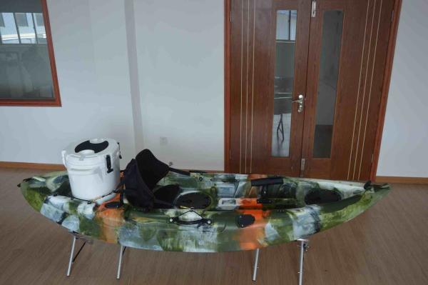 Quality Custom Single Sit On Top Kayak , Ice Cooler Ride On Top Kayak Rotational Moulding for sale