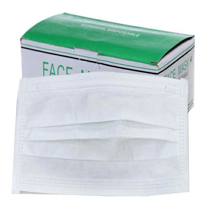 China 17.5cm*9.5cm durable non-toxic pp disposable civil use face mask on sale