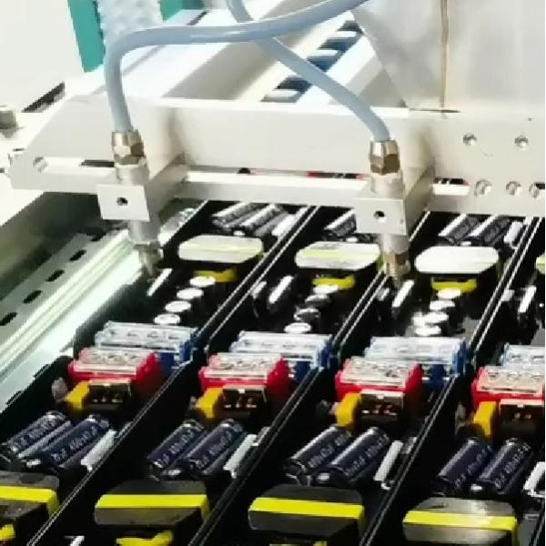 Gray Silicone Industrial Glue Dispenser 0.5Mpa - 0.8Mpa Glue Dispensers 500mm/sec