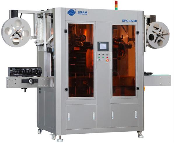 Quality PLC Control Shrink Sleeve Applicator Machine Touch Screen Sleeving Machine for sale