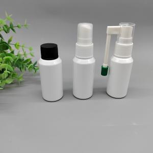 China Pe 50ml Empty Plastic Spray Bottles Frosted Treatment wholesale