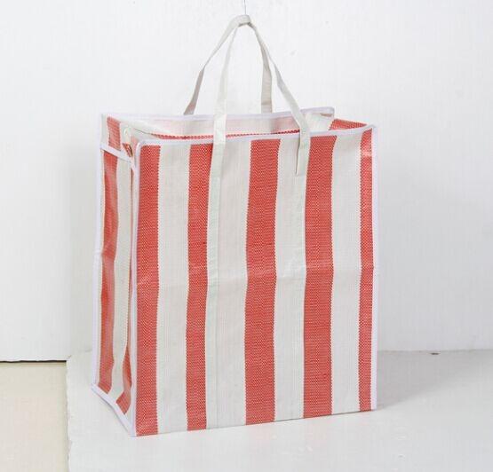 Cmyk Or Panton Color PP Check Bag With Adjustable Shoulder Strap And Optional