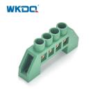 Screw Connection Terminal Grounding Busbar Electrical Terminal Blcok With Holder